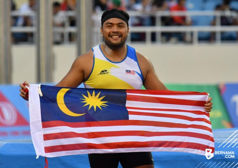 APG 2022: Ziyad pertahan emas lontar peluru