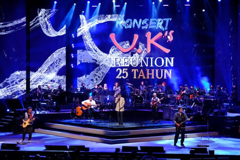 Konsert U.K’s Reunion 25 Tahun, gamit memori dengan lagu malar segar