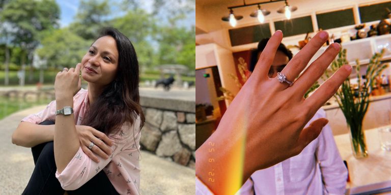 Sharifah Amani dah bertunang