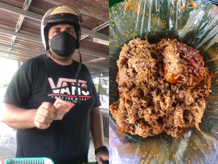 Kari bungkus RM1, peniaga bertekak 20 minit dengan pelanggan – Ini kisah sebenar
