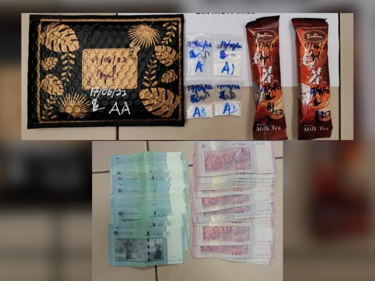 Warga emas kantoi miliki dadah cuba sogok polis RM4,000