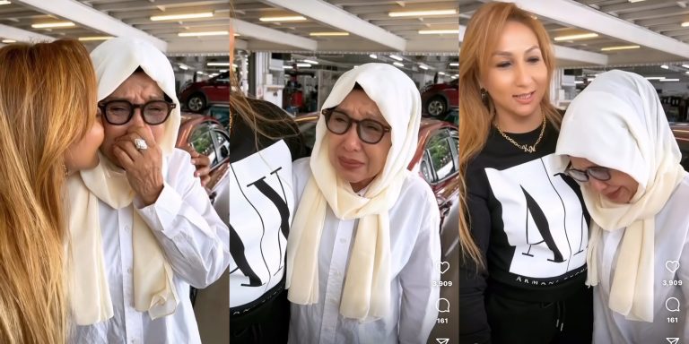 Normah Damanhuri menangis dapat kejutan anak hadiahkan kereta RM100,000 ‘cash’!