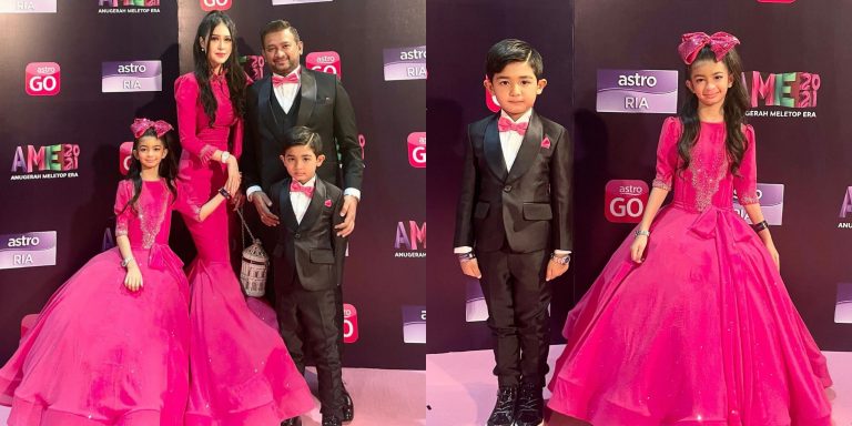 Eina Azman & suami sokong anak kembarnya ceburi bidang seni