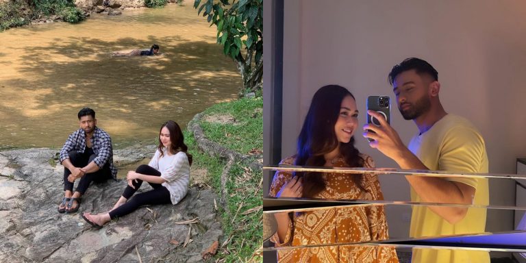 Tiada cinta lokasi antara Raysha Rizrose & Redza Rosli