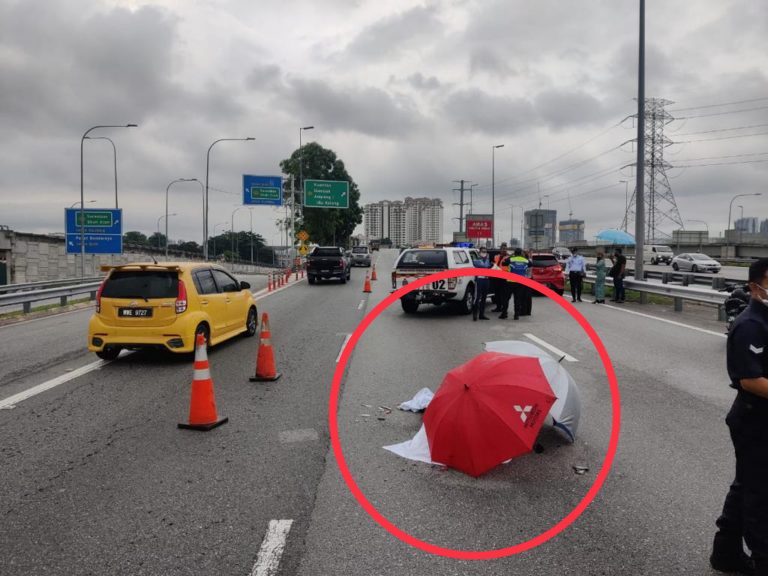 Penunggang maut rempuh Myvi