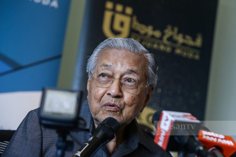 “Pejuang tolak GTA, maknanya tolak saya sekalilah..” – Tun Mahathir