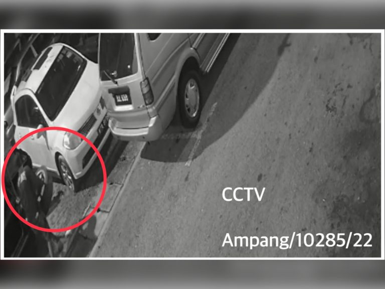Polis tahan dua lelaki, seorang wanita disyaki curi rim kereta