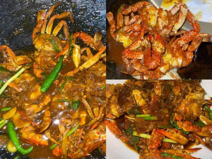 Ketam masak kam heong