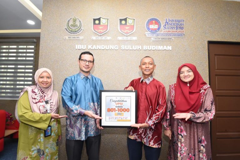 UPSI capai penarafan QS University World Ranking 801-1000 dunia, sasar agenda kerjasama universiti antarabangsa