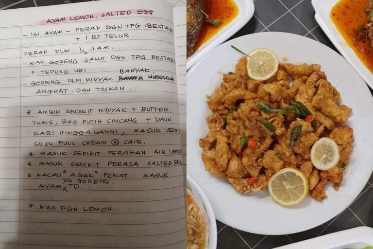 Sedapnya Ayam Lemon Salted Egg. Buat sendiri je dekat rumah, lagi jimat