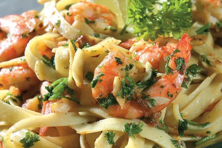 Resipi fettucini aglio olio