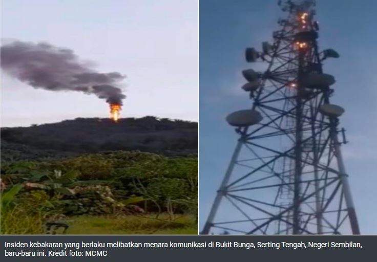 Kerja baik pulih menara komunikasi di Serting masih dilaksanakan – MCMC