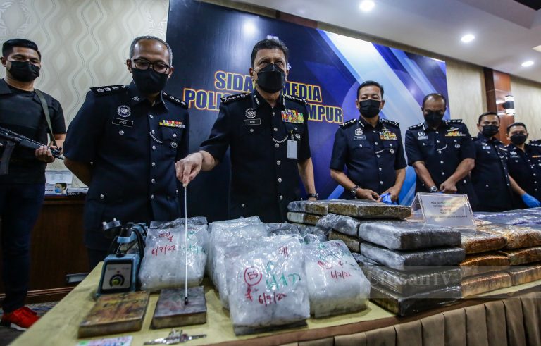 Op Katia tumpaskan sindiket edar dadah, nilai rampasan RM1.06 juta