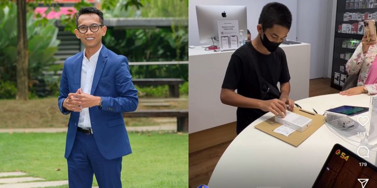 ‘Kita nak belikan dia taknak. Nak belajar usaha…,” – Ajak Shiro bangga anak beli iPhone guna duit sendiri