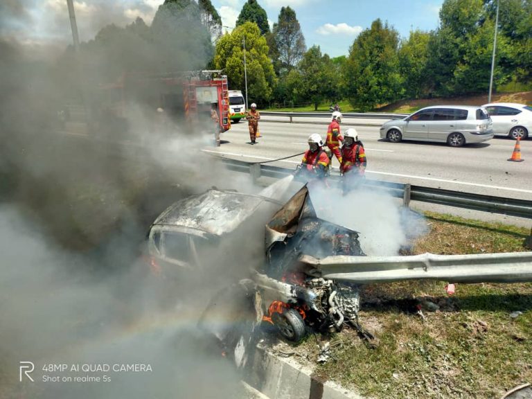 Lelaki maut dalam kemalangan sebelum susur keluar Kajang