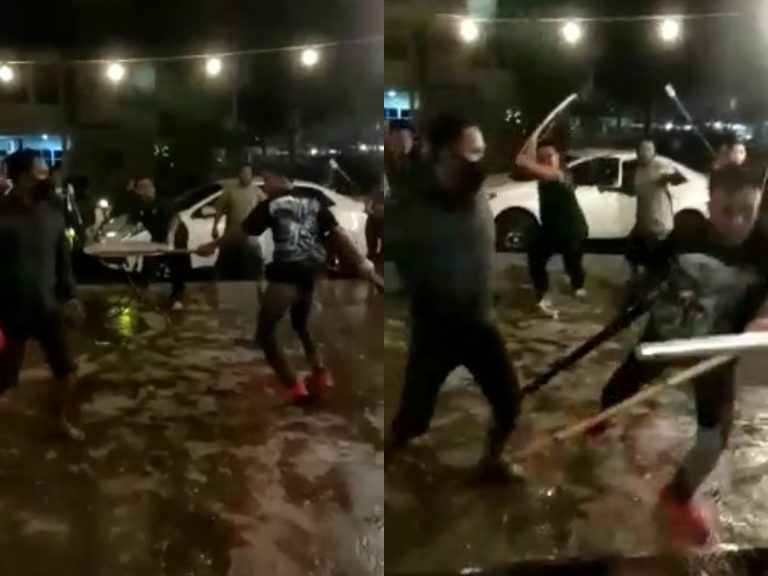 Polis buru dua kumpulan lelaki bersenjata merusuh di Kuala Ibai