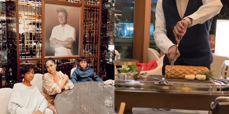 Nora Danish makan di restoran Gordon Ramsay, peminat tanya halal ke?