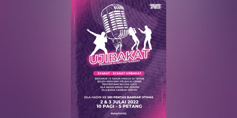 Pencarian bakat nyanyian #playlistAJL