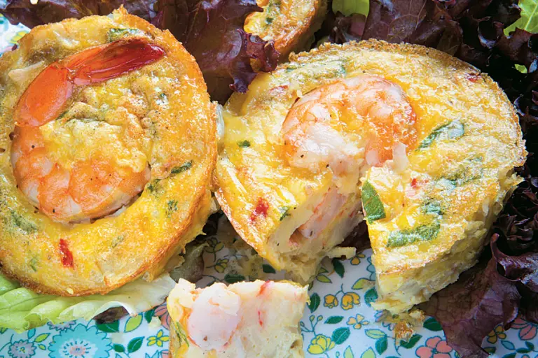 Resipi frittata udang