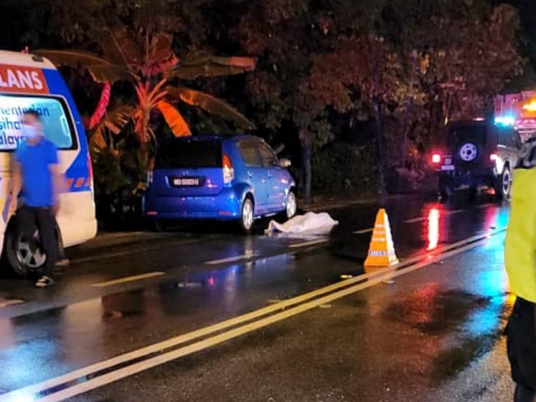 Penunggang motosikal maut diseret kereta