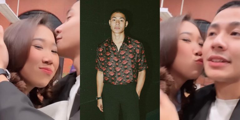 [VIDEO] Ciuman Meerqeen ‘singgah’ di dahi Kiky Saputri & dibalas di pipi, netizen kata ‘behave’ sikit!