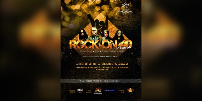 Konsert Rock On 40: The Legends gegar Istana Budaya