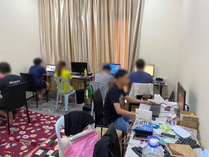 ‘Calling centre’ penipuan tawaran kerja diserbu, enam warga tempatan ditahan