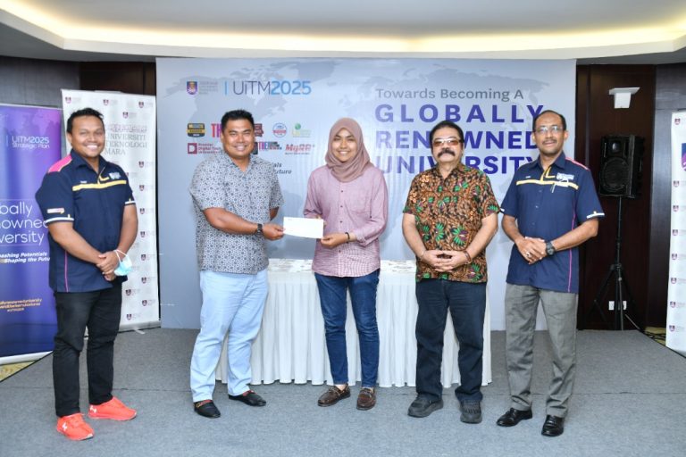 Aniq Kasdan, Nur Ain Nabilah terima imbuhan tambahan alumni FSR UiTM