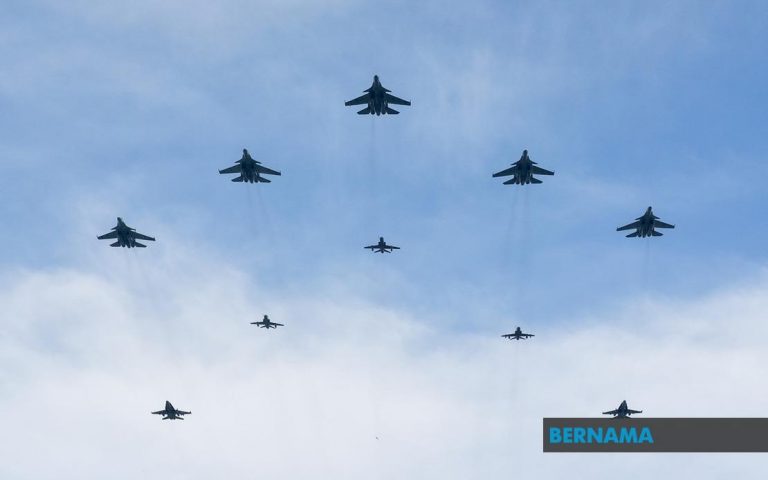Pesawat terbang rendah persiapan Hari Kebangsaan mulai esok