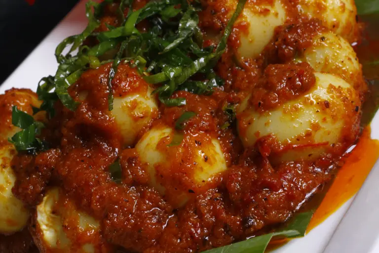 Resipi rendang telur