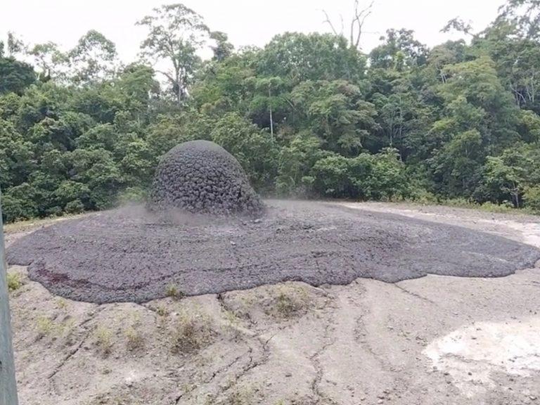 Letusan gunung berapi lumpur di Tabin bukan pertama kali