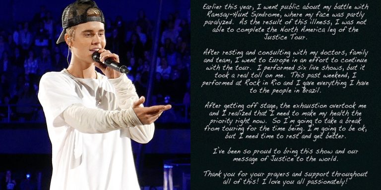 Justin Bieber umum tunda lagi konsert jelajah dunia termasuk Malaysia