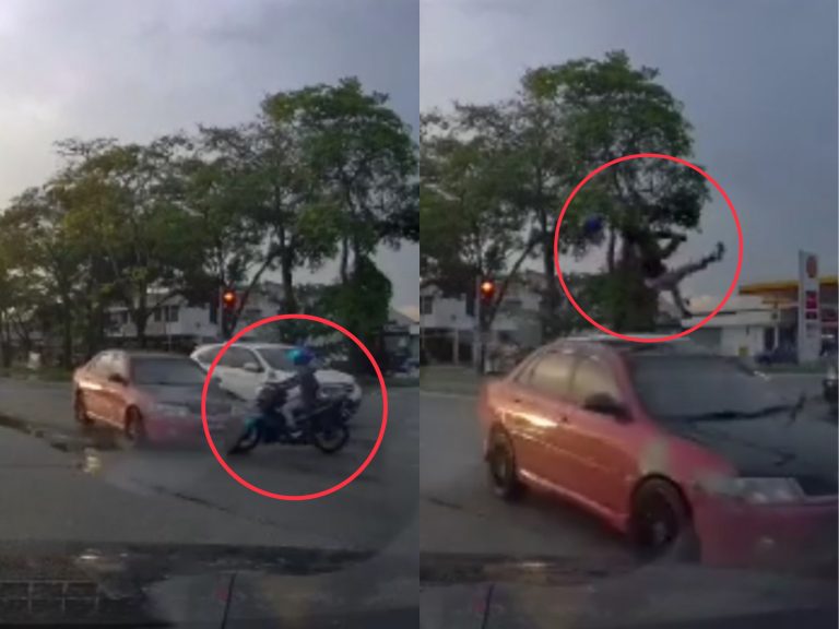Lelaki cedera parah dirempuh kereta