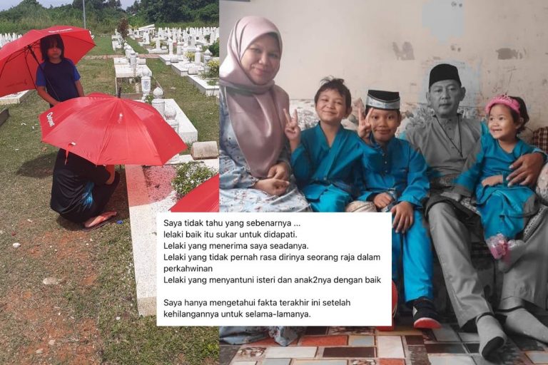 “Saya mampu berdikari tanpa susuk seorang suami,” – Tersentak selepas kehilangan suami, wanita ini sedar lelaki baik sukar didapati