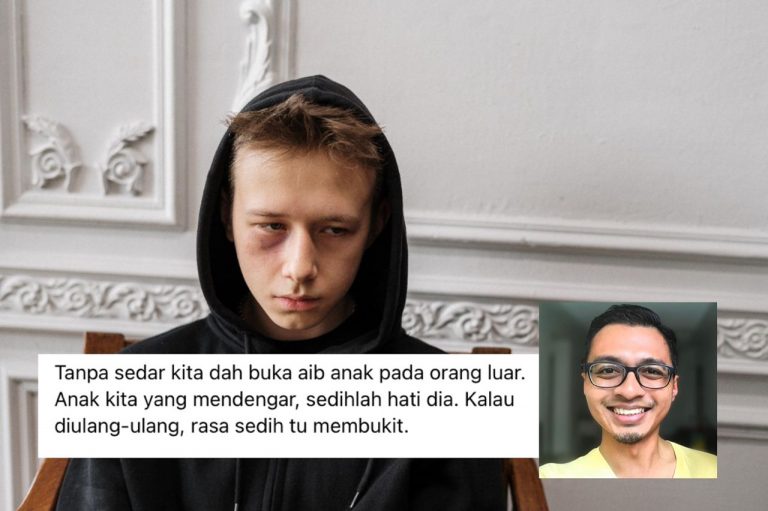 “Anak saya ni pemalas,” – Ibu tolong jangan aibkan anak. Puji dan beri galakan, kata-kata itu satu doa