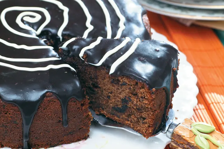 Resipi kek prun coklat