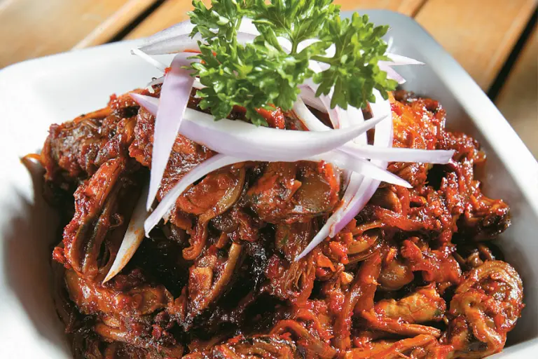 Resipi kupang tumis kering
