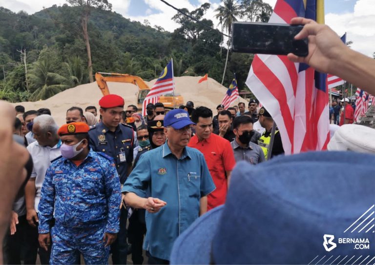 PM tinjau lokasi tragedi banjir puing di Baling