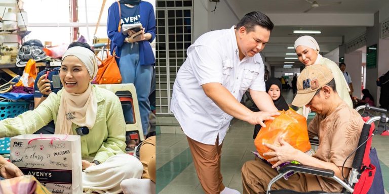 Masak sendiri 340 kilogram sotong untuk sedekah masjid, tindakan pasangan influencer ini dapat pujian ramai