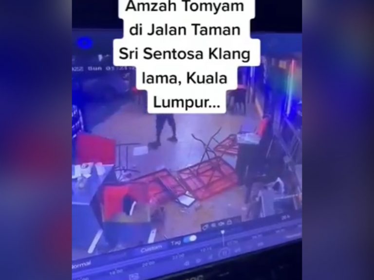Lelaki berang selepas makanan habis dijual ditahan polis