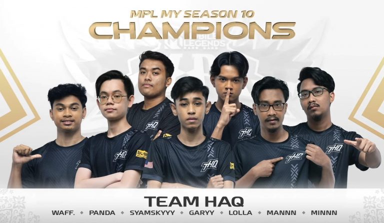 PM ucap tahniah kepada Team Haq, juara MPL MY
