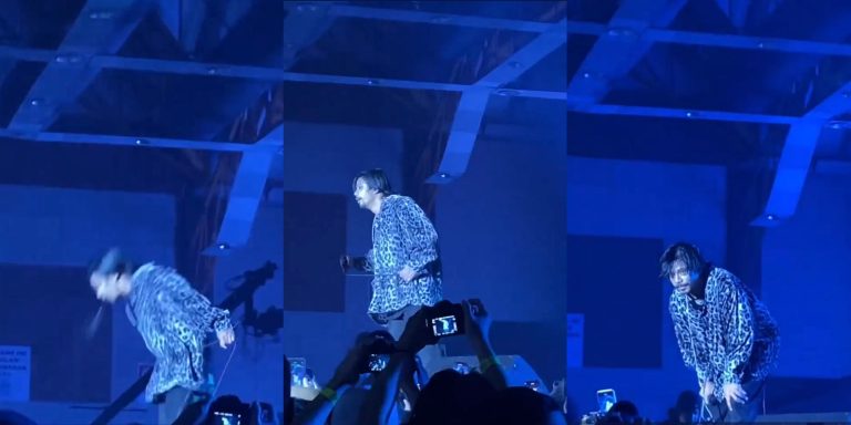 [VIDEO] Noh Salleh ludah atas pentas konsert! Ramai geli & jijik!