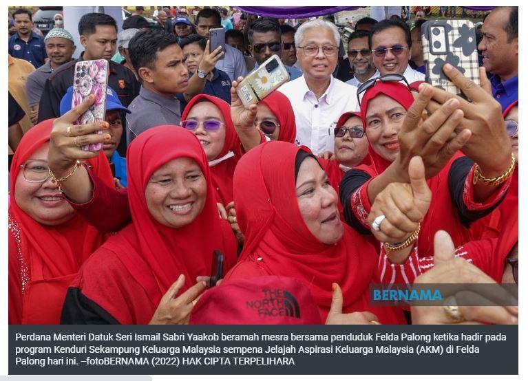 Pilih BN untuk pastikan Bajet 2023 direalisasikan – Ismail Sabri