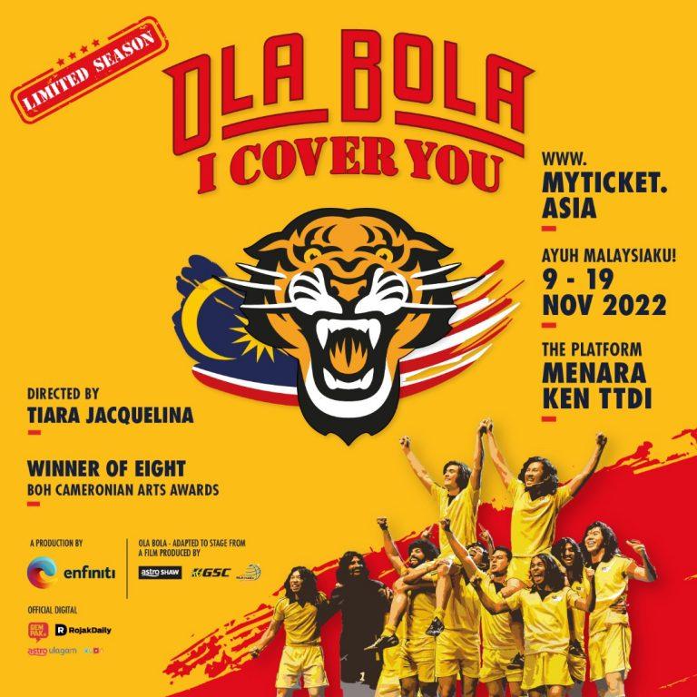 Pementasan teater OlaBola “I Cover You” penuh aksi November ini