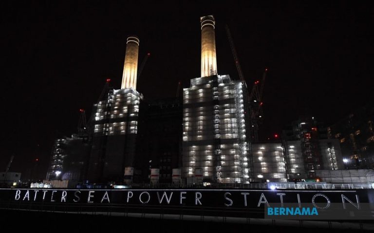 Projek ikonik Battersea Power Station di London dibuka kepada umum 14 Oktober ini