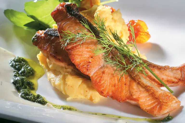 Resipi filet ikan salmon bakar