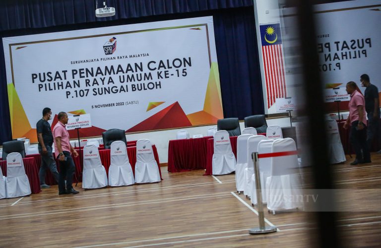 Penamaan calon PRU-15 bermula 9 pagi esok