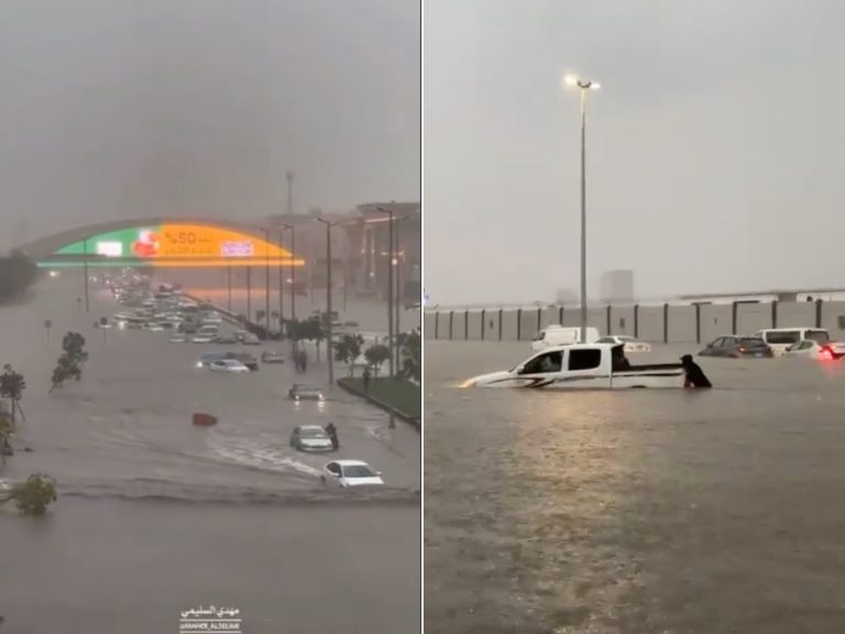 Banjir besar di Jeddah, dua disahkan maut