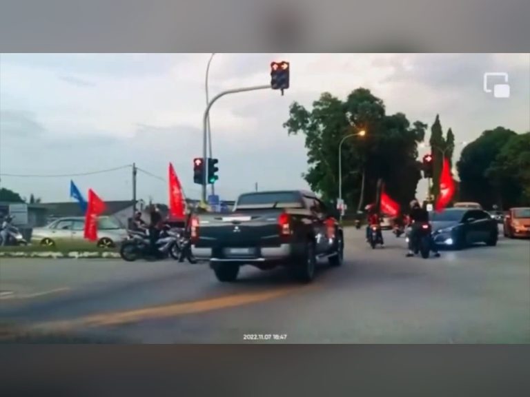 Polis kesan lima individu lagak ‘marshal’, iring parti politik