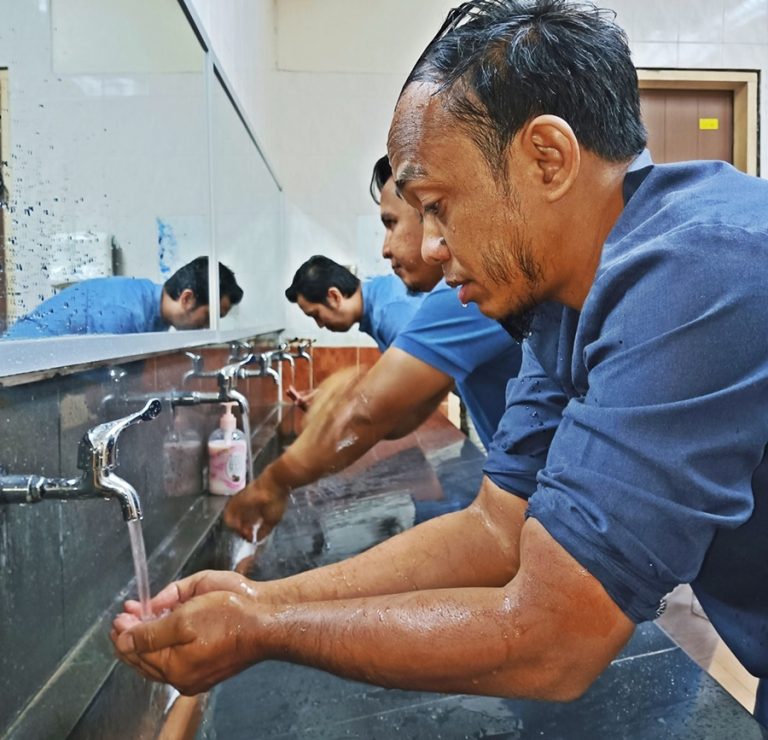 hukum guna air mustakmal